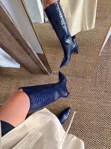 Boots 'SOMEBODY TOLD ME' L37 HANDMADE SHOES en bleu