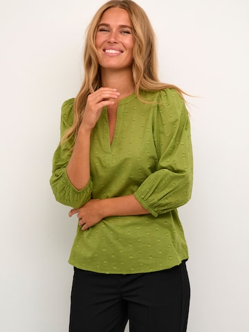 Kaffe Blouse 'Jollia' in Green: front