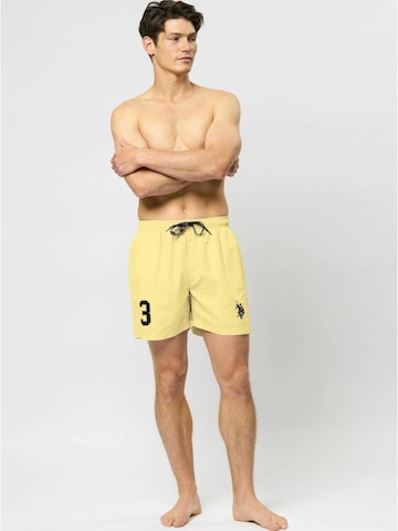 U.S. POLO ASSN. Badeshorts 'Alexander' i gul