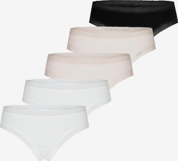 Mey Boyshorts 'Modal Lace' in White: front