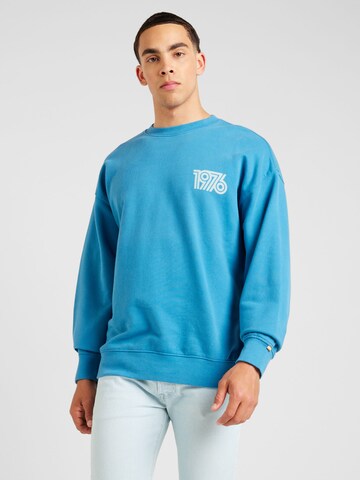LEVI'S ® Mikina 'GOLD TAB' - Modrá: predná strana