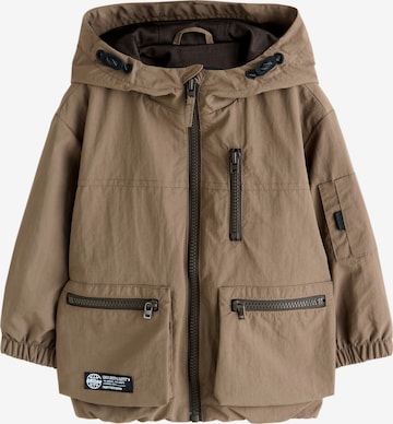 Next Välikausitakki värissä ruskea: etupuoli