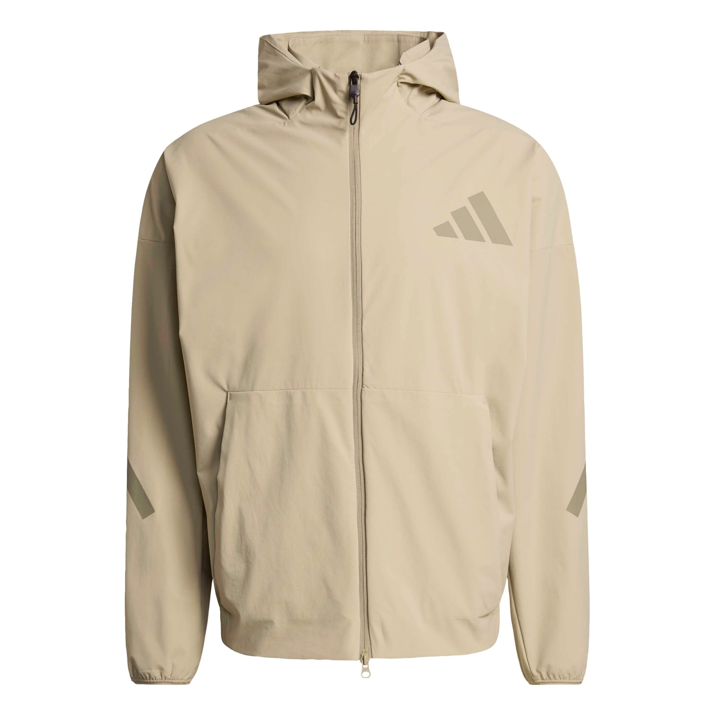 ADIDAS SPORTSWEAR Trainingsjack 'Z.N.E.' in Bruin: voorkant