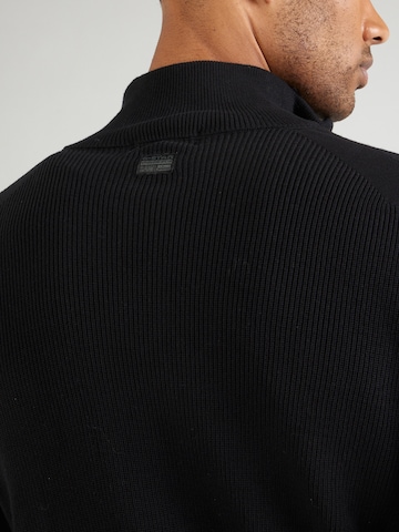 G-STAR Strickjacke in Schwarz