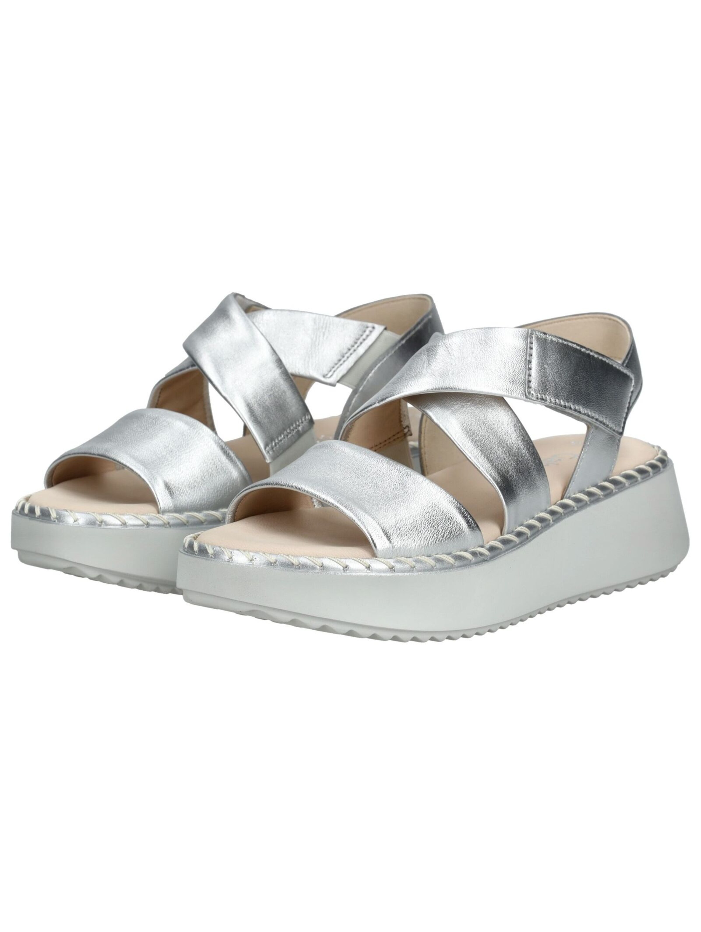 GABOR Sandale in Silber