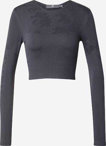 juoda ADIDAS BY STELLA MCCARTNEY Sportiniai marškinėliai be rankovių 'TrueStrength': priekis