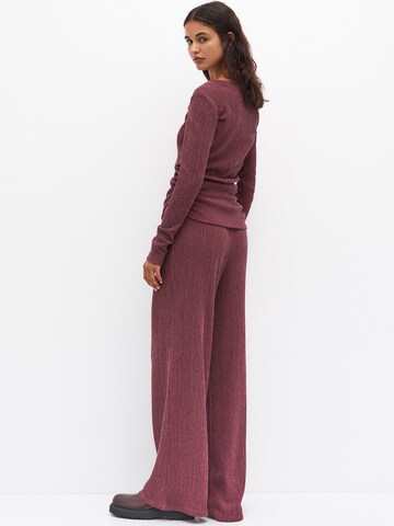 Pull&Bear Majica | rdeča barva