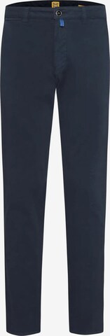 MEYER Regular Chino Pants in Blue: front