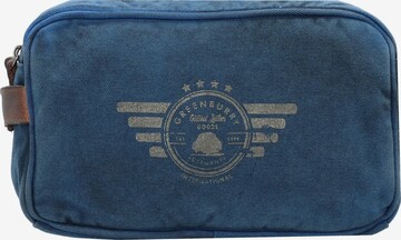 GREENBURRY Kulturtasche 'Vintage Aviator' in Blau: predná strana