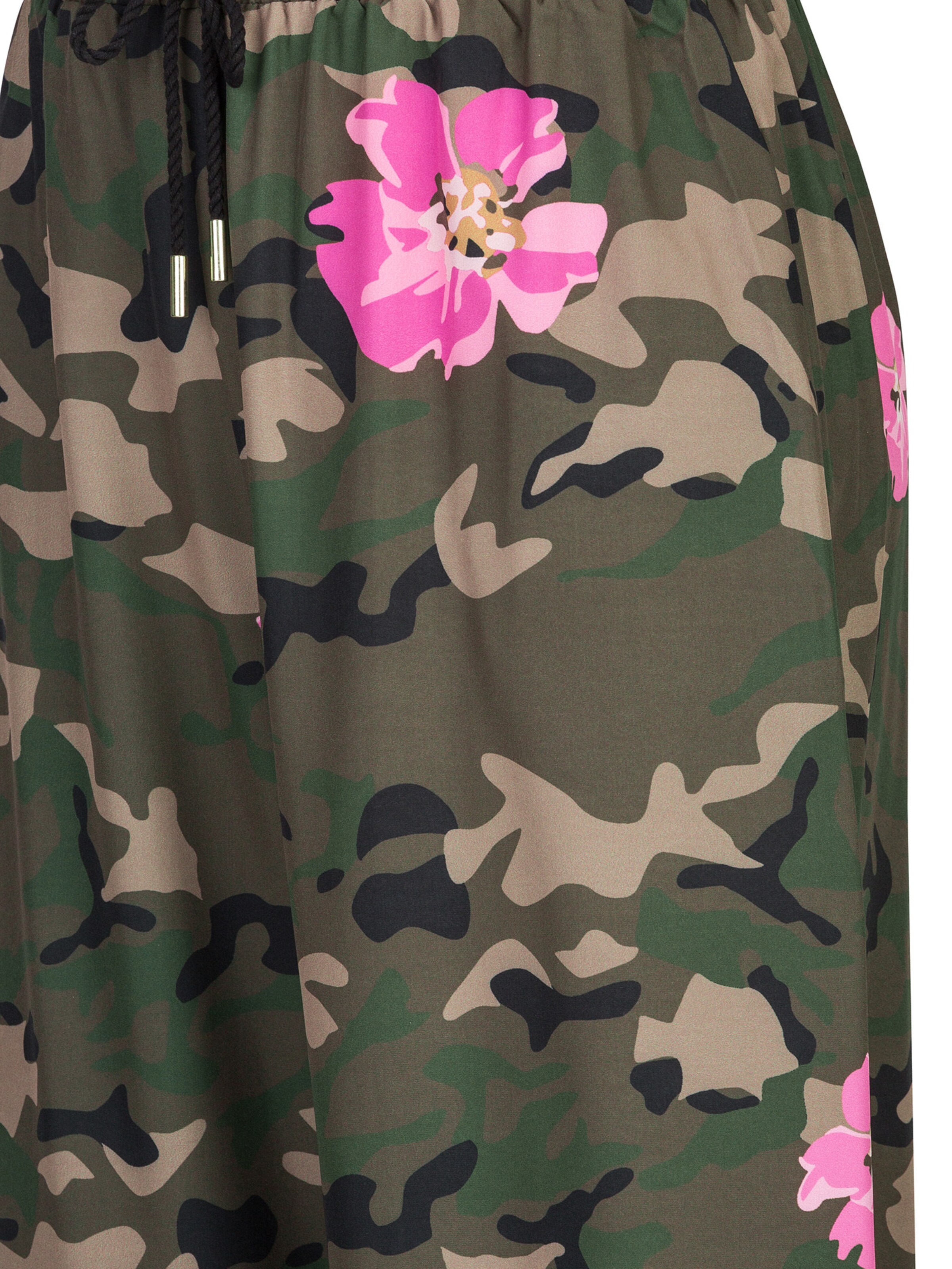 Dine'n'Dance Loosefit Broek 'Yvet' in Groen