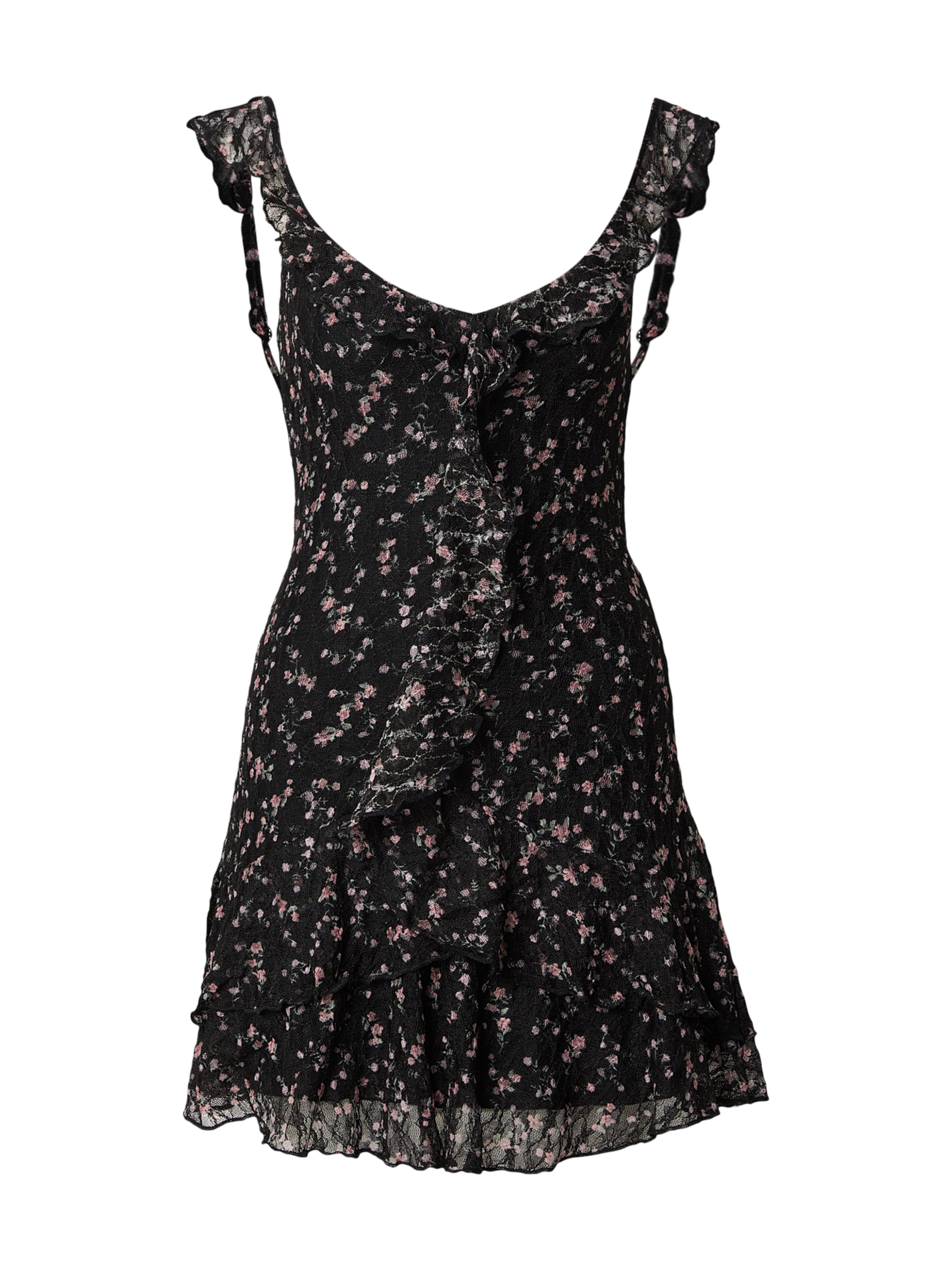 Rochie de vară de la HOLLISTER pe negru: față