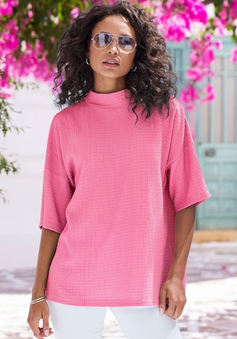 LASCANA Shirt in Blue