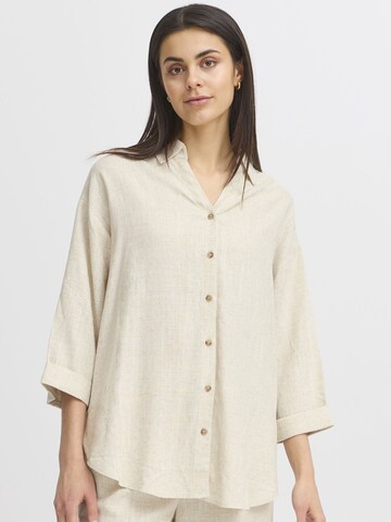 Fransa Blouse 'FRJuna' in Beige: front