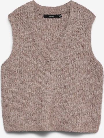 Gilet 'NOVAH' VERO MODA en marron : devant