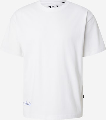 T-Shirt 'JPRBLACARLO' Jack & Jones Premium en blanc : devant