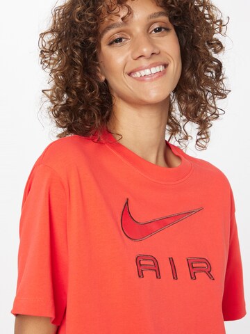 oranžinė NIKE Sportiniai marškinėliai 'Air'