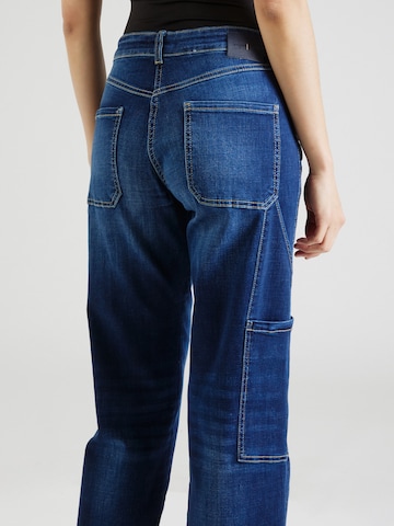 MAC Loosefit Jeans in Blau