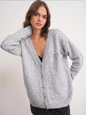 Cardigan MixRay en gris : devant