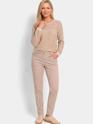 Regular Jean 'Sara' Goldner en beige