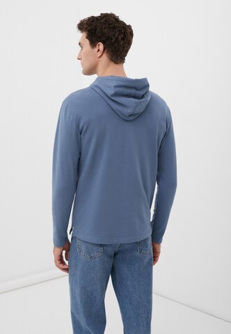 Finn Flare Sweatshirt 'Basic' in Blauw