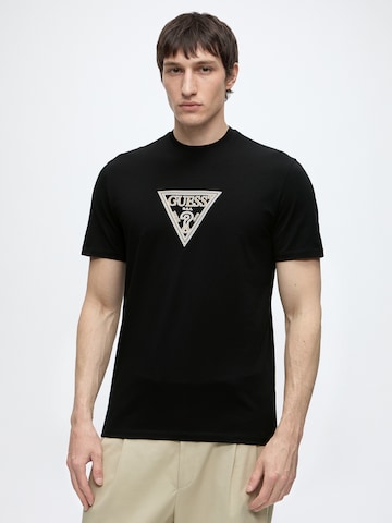 GUESS Shirt in Black: front