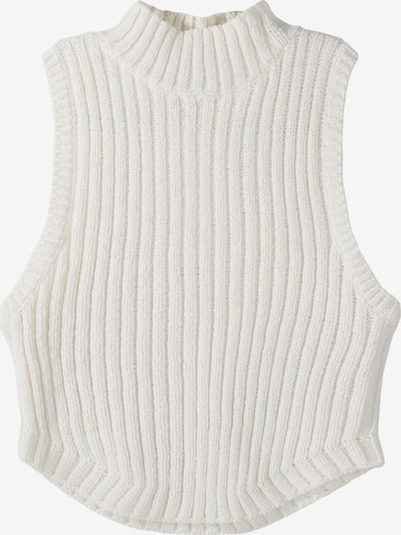 Bershka Pullover i hvid: forside