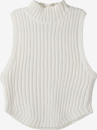 Bershka Pull-over en blanc cassé, Vue avec produit