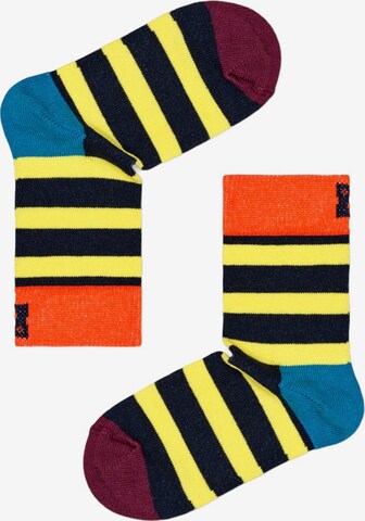 Chaussettes 'Peek-A-Boo' Happy Socks en bleu