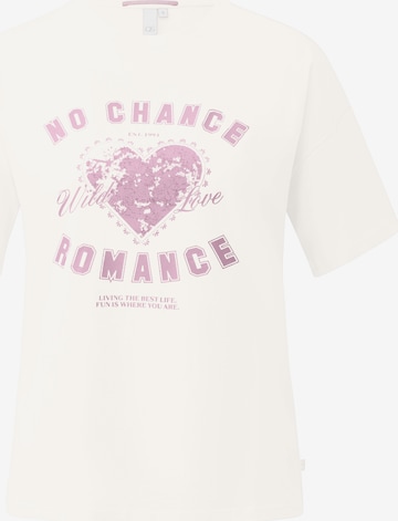 QS Majica | bež barva: sprednja stran