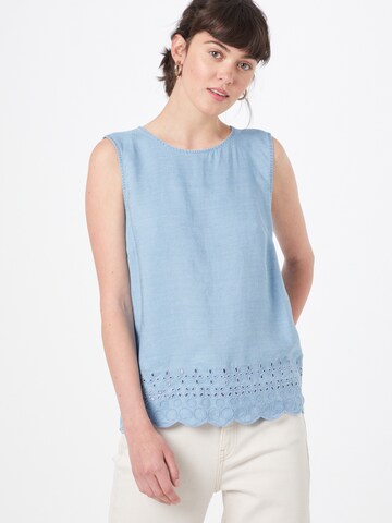 ESPRIT Bluse in Blau