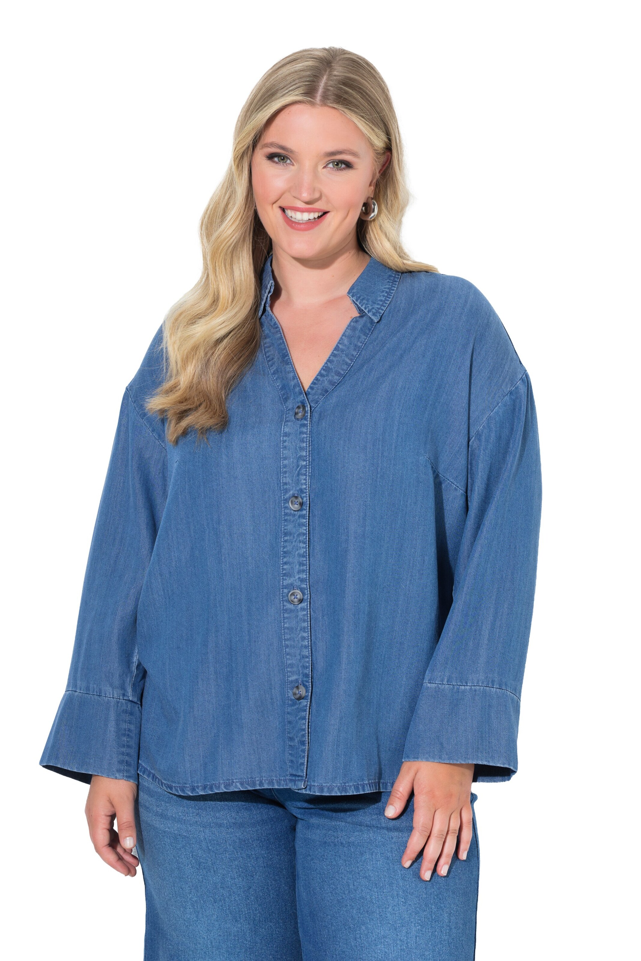 MIAMODA Bluse in Blau: Vorderseite