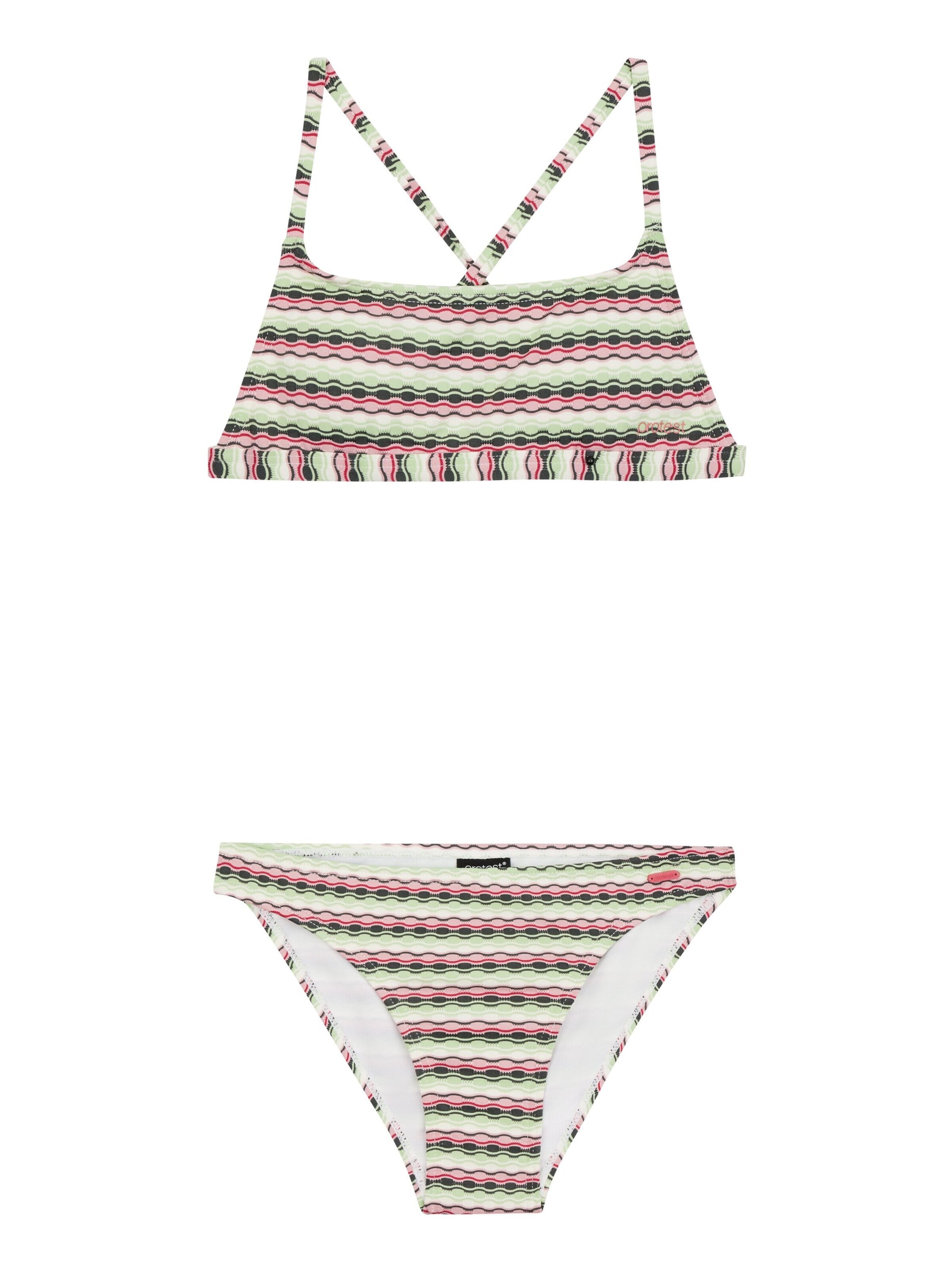 PROTEST Bikini 'PRTMAE JR' in Green: front