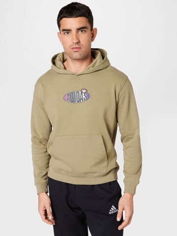 ADIDAS ORIGINALS Sweatshirt in Grün: predná strana