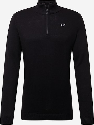 HOLLISTER Sweter w kolorze czarny: przód