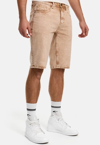 INDICODE JEANS Regular Broek 'INTempol' in Bruin