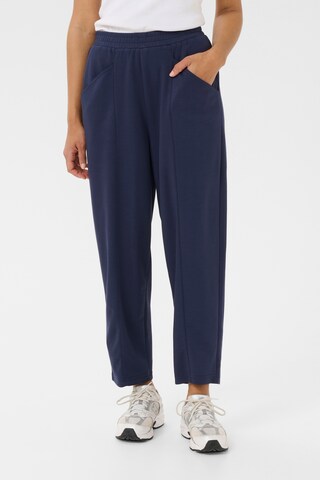 Kaffe Regular Hose 'BPida' in Blau: Vorderseite