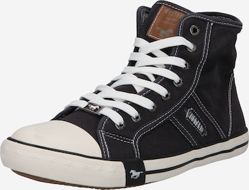 MUSTANG High-top trainers in Black: front