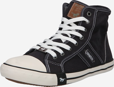 MUSTANG Sneakers hoog in de kleur Zwart / Wit, Productweergave