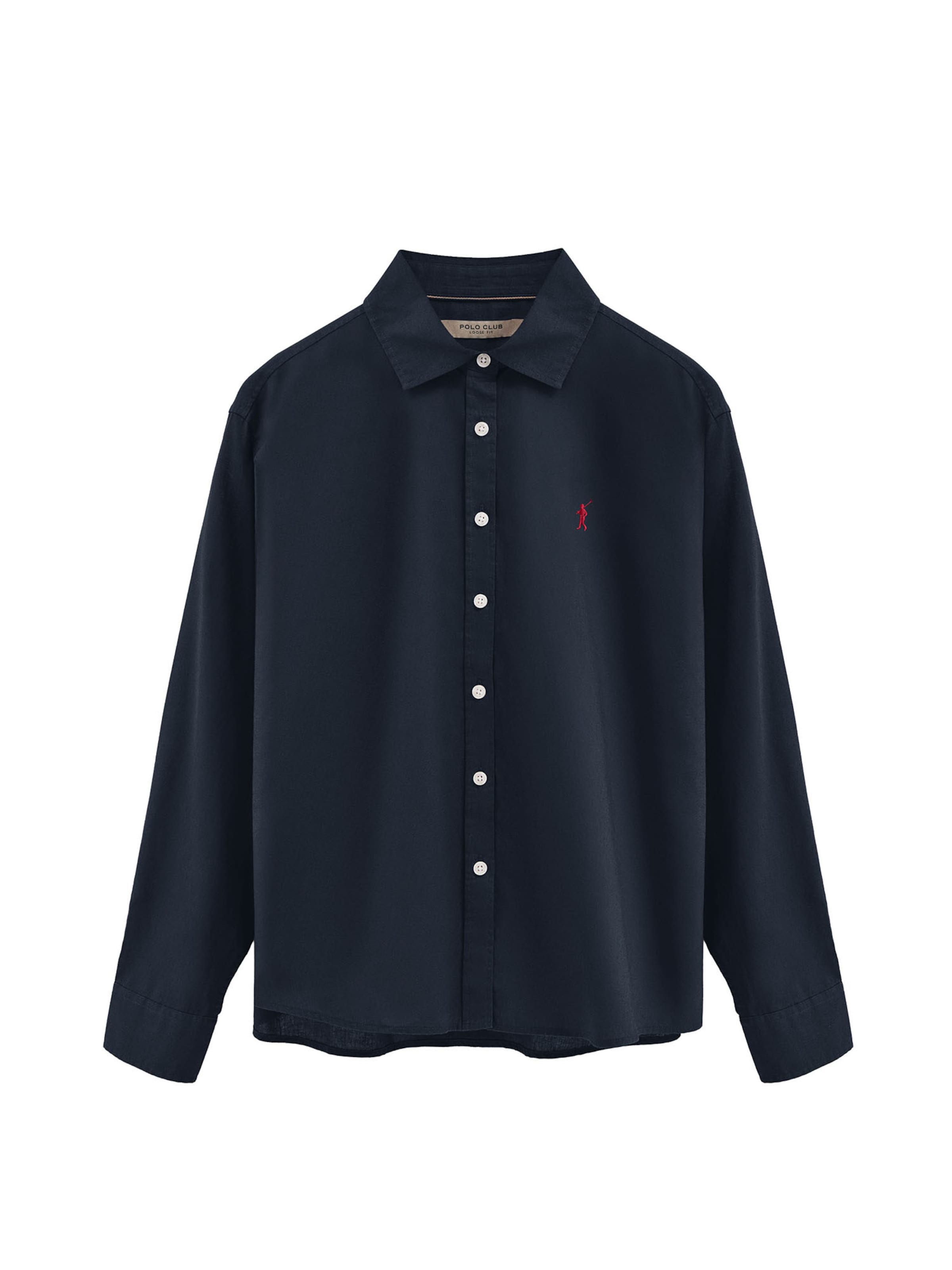 Polo Club Bluse 'Rigby' in Blau: Vorderseite