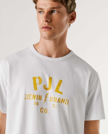 T-Shirt 'Gunner' Pepe Jeans en blanc