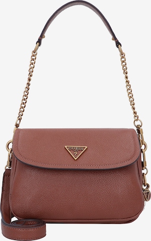 GUESS Shoulder Bag 'Destiny' in Brown: front