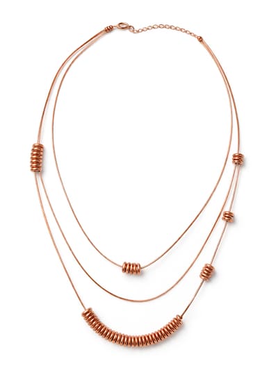 COLLEZIONE ALESSANDRO Kette 'Ilona'‌‌‌ in rosegold, Produktansicht