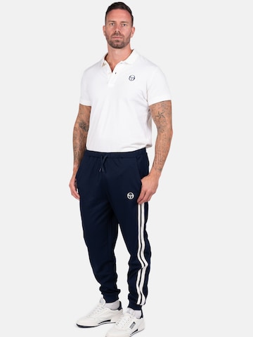 Sergio Tacchini Tapered Workout Pants 'New Damarindo' in Blue