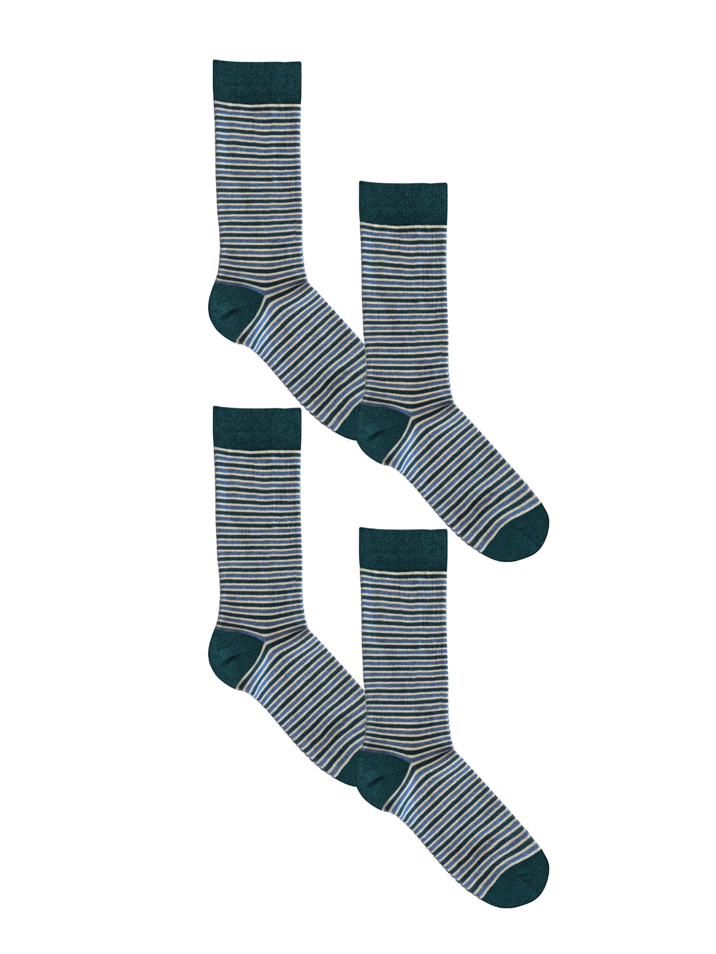 Albero Natur Socks 'Classic' in Green: front