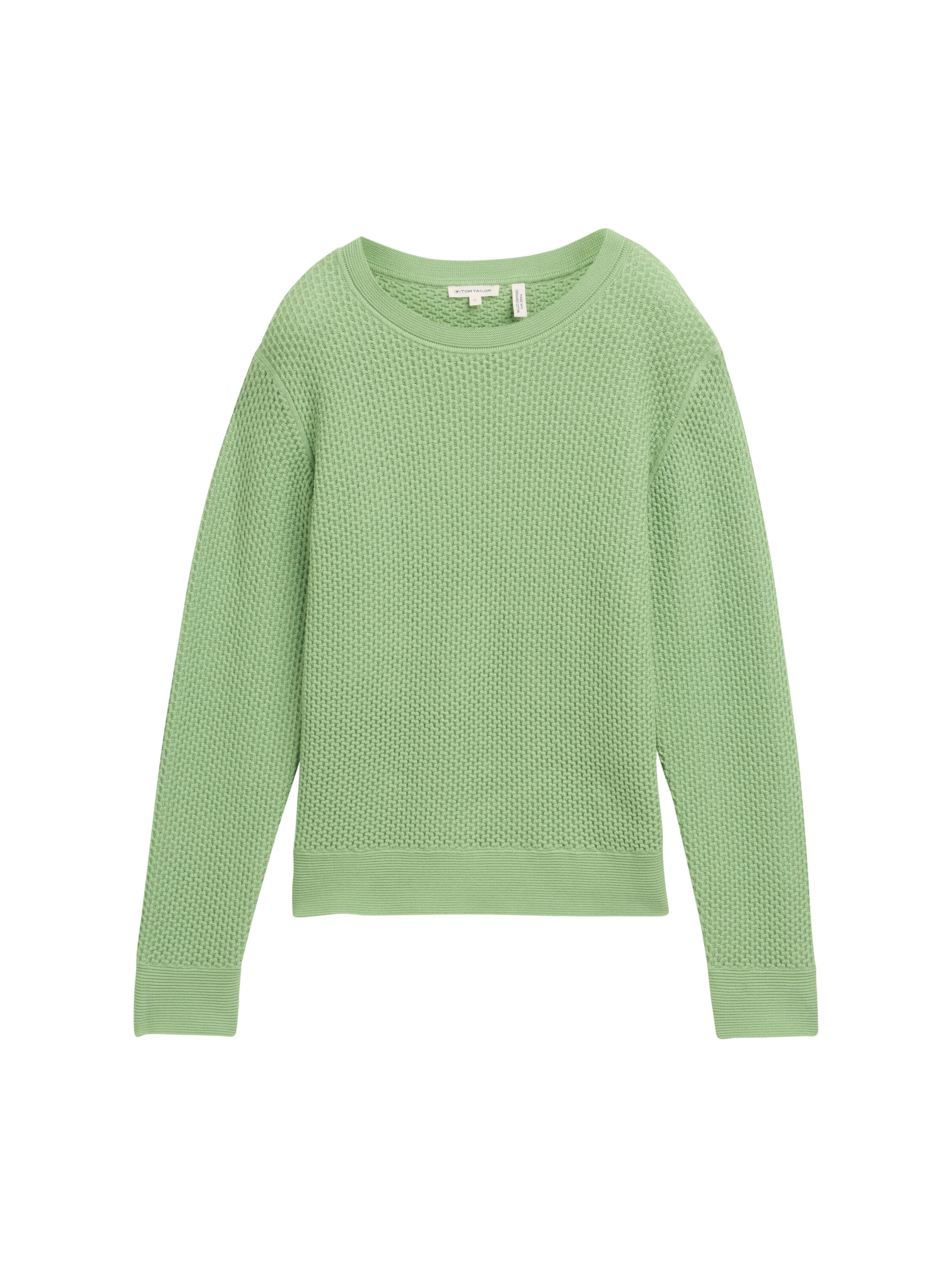 TOM TAILOR Pullover in Grün: Vorderseite