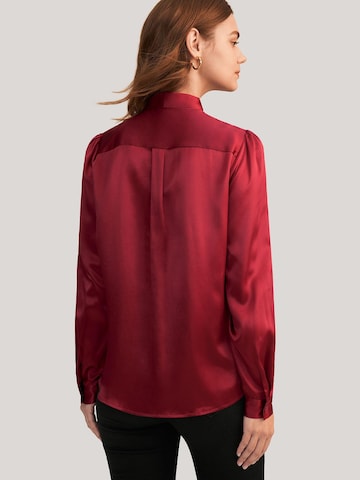 Lilysilk - Blusa 'LILYSILK Seidenbluse mit Schleife' en rojo