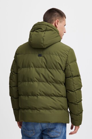 BLEND Winter jacket in Green