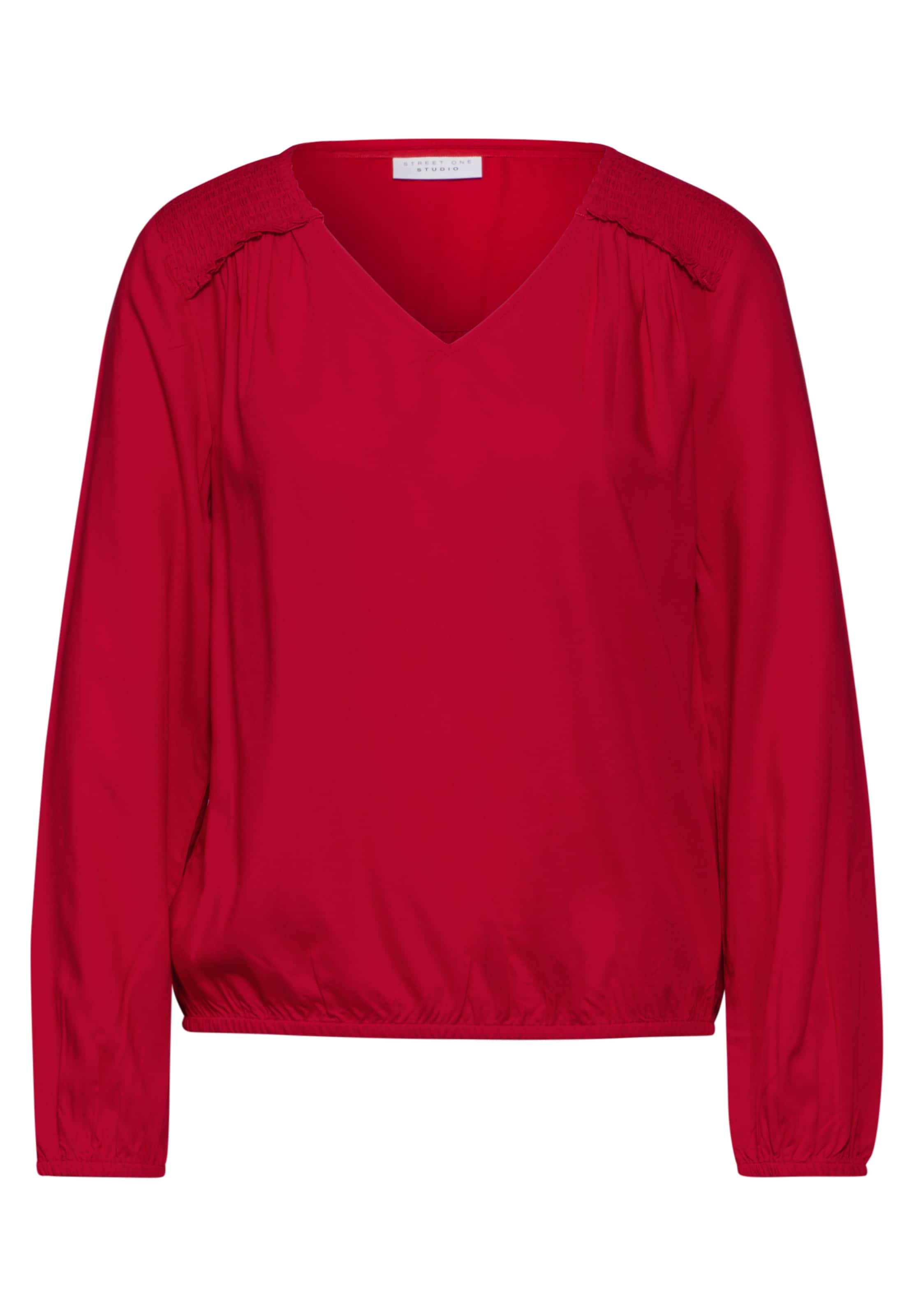 Street One Studio Bluse in Rot: Vorderseite