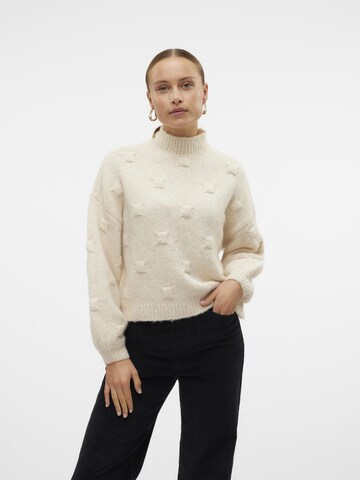 VERO MODA Pullover 'GAIL' i beige: forside