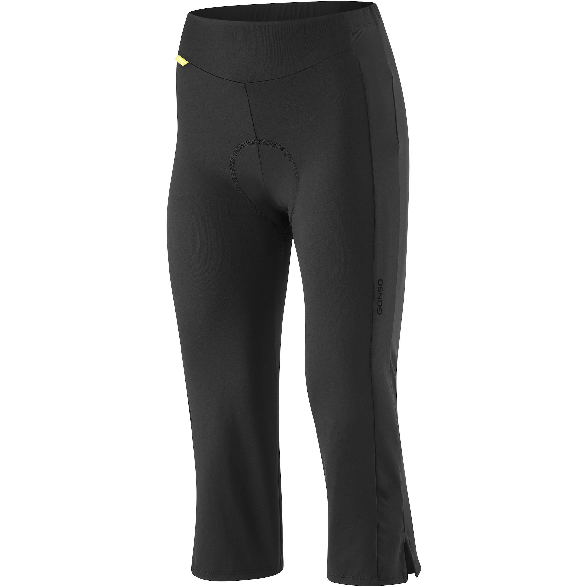 GONSO Regular Workout Pants 'Flared' in Black